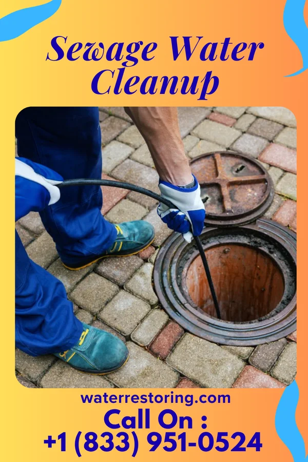 Sewage Water Cleanup in Sharonville, OH